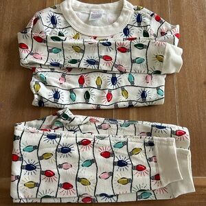 Hanna Andersson holiday print pajamas